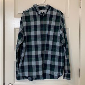 Men’s Plaid Shirt - Size L